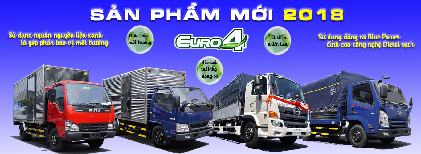 Sản Phẩm Xe Tải HOT 2018 - Công Nghệ Euro 4Khuyến mãi Xe tải Hải phòng, xe tải hyundai chính hãng tại hải phòng